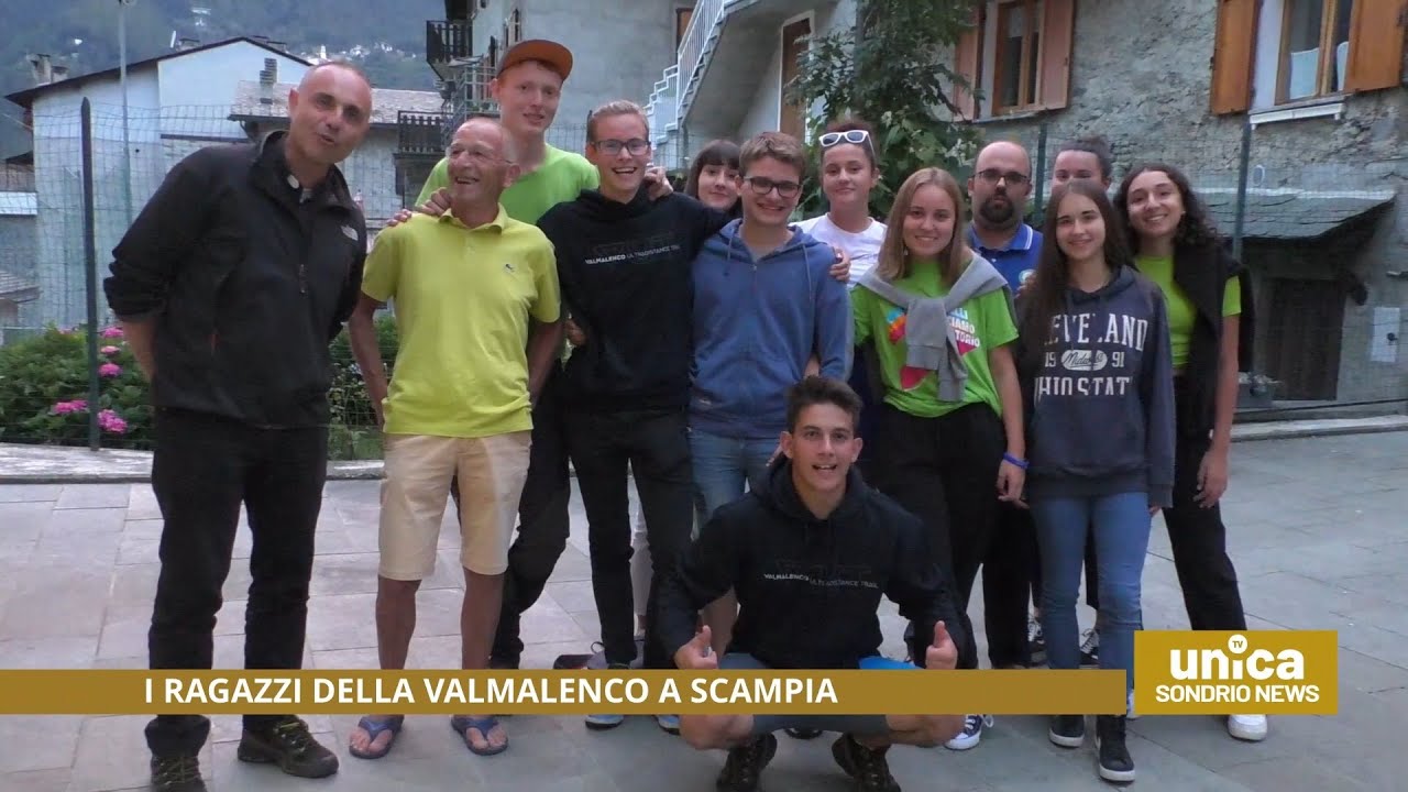 RAGAZZI DELLA VALLE A SCAMPÌA