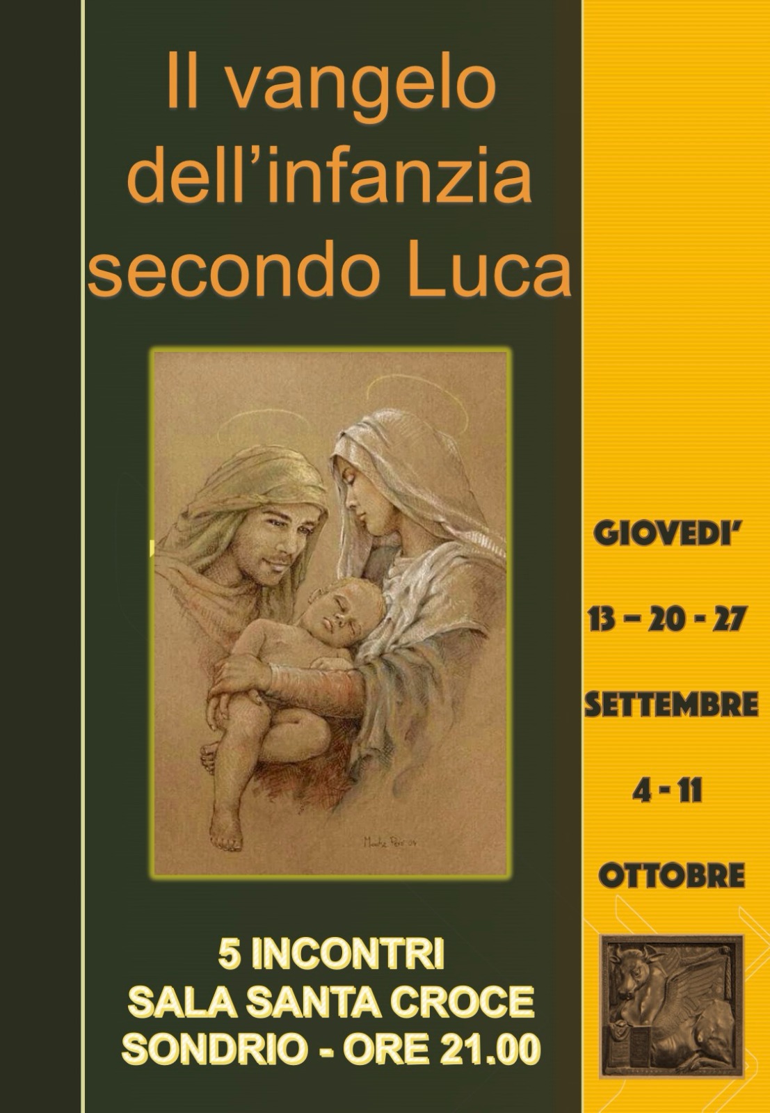 Ciclo di incontri biblici su 